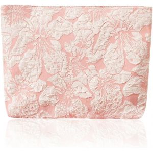 TIANYI-trousse de toilette femme,trousse maquillage femme,Trousse de Toilette Voyage, Trousses de Maquillage en Toile, Cosmétiques à Glissière Portable, Sac de Organiseur Cosmétique Femme,rose - Neuf