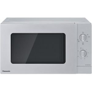NouvelHorizonstore-NN-GM23QMEPG Four &agrave; Micro-Ondes Gril 20L avec Plateau en Verre et Grille M&eacute;tallique, 800W, Grill 1000W, D&eacute;cong&eacute;lation, R&eacute;glage par Cadran, Quick 30, Minuterie, Argent - Neuf