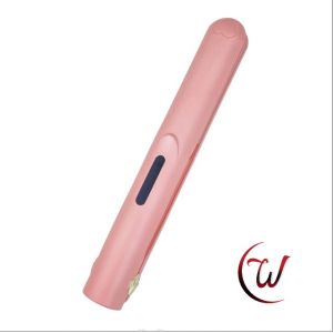 Mini Lisseur &Agrave; Cheveux &Agrave; Pince, Sans Fil, Rechargeable, Portable, Anti-Chaleur &Agrave; L'Avant - Rose - Sevyn - Neuf