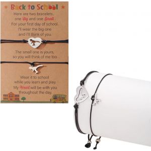 Kal-1 Enfin Bracelet D'enfant D'&eacute;cole Bracelet De Rentr&eacute;e Scolaire, Bracelets Carte Cadeau De Rentr&eacute;e Scolaire Cadeaux Pour Premier Jour D'&eacute;cole Sac De Remplissage Cadeaux De Rentr&eacute;e Scolaire - Neuf