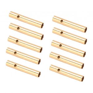 XYONG Lot de 10 fiches bananes femelles nickelees de 2 mm pour moteur ESC et batterie RC DIY - Neuf