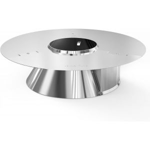 Ulteronixshop-Onlyfire Panier de Charbon en Inox avec R&eacute;flecteur de Chaleur et R&eacute;servoir d'eau Amovible pour Barbecue &agrave; Charbon Weber 57 et 67 cm - pour Cuisson Rapide et Chauffage Indirect - Neuf