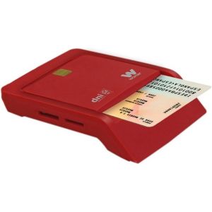 PE26-148 Intérieur USB 2.0 Rouge lecteur de cartes à puce-lecteurs de cartes à puce (USB 2.0,Windows 10 Education x64,Windows 10 Enterprise,Windows 10 Enterprise x64,Window) - Neuf