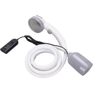 Letnerny-Douche Portable Pour Le Camping, Pompe De Douche Électrique Intelligente, Voiture Ou Usb Alimentée, Kit De Douche En Plein Air À L'épreuve De L'eau Ipx7, Pour Randonnée - Neuf