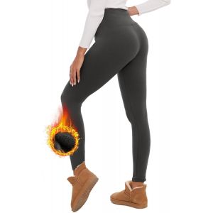 Leggings Femme Taille Haute Legging De Sport Femme Legging Polaire Femme Legging Chaud Femme Hiver Pantalon De Fitness Femmes Extensible Thermique Pantalon De Sport Opaque Doux Yoga Course Gym - Neuf