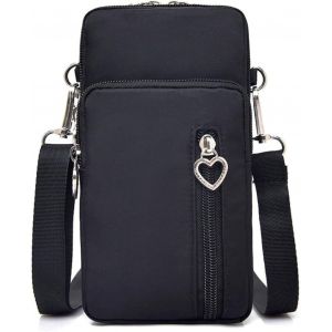 TIANYI-Petit Sac T&eacute;l&eacute;phone Portable Femme, Femme Portefeuille, Sac &Agrave; Bandouli&egrave;re En nylon, sac &agrave; bandouli&egrave;re pour t&eacute;l&eacute;phone portable, bandouli&egrave;re r&eacute;glable et d&eacute;tachable, &Eacute;paule Portefeuilleu2026 - Neuf