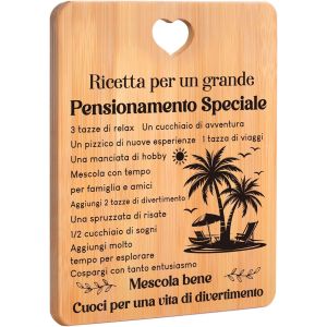 Cadeaux Pour Retraite, Planche &Agrave; D&eacute;couper En Bambou, Cadeau Pension Homme Femme, Cadeaux De Retraite Pour Parents, Coll&egrave;gues, Famille Et Amis, Cadeau De Planche &Agrave; D&eacute;couper Pour La Retraite. - Neuf