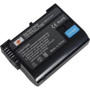 Batterie de Rechange Compatible avec EN-EL15 et Nikon 1 V1,D7200,D7100,D750,D600,D7000,D800E,D810A Appareil Photo Reflex numérique,Grip Batterie MB-D11,MB-D12,MB-D15,MB-D17 - Neuf