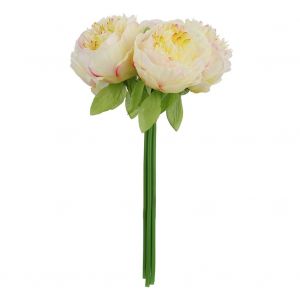 Hjlian Pivoine Artificielle, Fausse Pivoine, Pivoine Artificielle, Pivoine En Soie, Bouquet De Mariage (Champagne) - Neuf