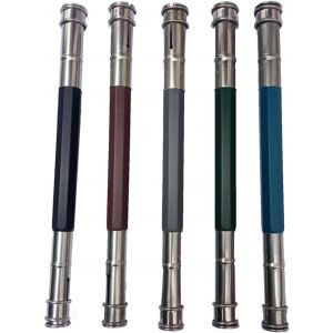 Eryi-Rallonge Crayon, Extension De Crayon, Prolongateurs De Stylo À Double Tête, Porte-Crayons Réglable Extenseur De Stylo Accessoires Pour Écriture Et Peinture, Couleurs Foncées, 5 Pièces - Neuf