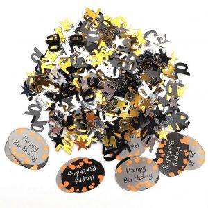Fête D'anniversaire Lancer Des Confettis De Table Confettis Bricolage Vêtements Décoration Accessoires (70 Ans 600pcs Fête D'anniversaire Confettis 12pcs Papier D'anniversaire - Neuf