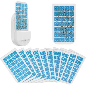Recharges pour piège à Mouches d'intérieur,piège à moucherons pour l'intérieur de la Maison,Attrape-Mouches d'intérieur,piège à Mouches à Fruits,Mites,piège à moustiques (Lot de 10 recharges) - Neuf