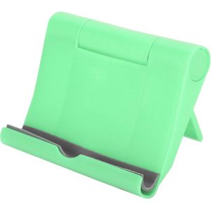 acdsgd-Support De T&eacute;l&eacute;phone Portable, Support De T&eacute;l&eacute;phone De Bureau Pliable Au Format De Poche, Stand Smartphone Pliable, B&eacute;quille De T&eacute;l&eacute;phone Portable R&eacute;glable, Support pour Tablette(Green) - Neuf