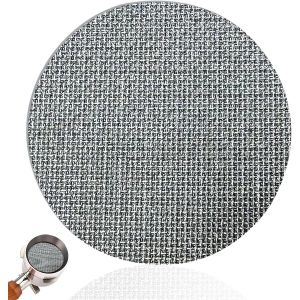KAL-Écran De Rondelle À Expresso 53,5 Mm, Réutilisable, En Acier Inoxydable, Filtre À Café, Écran De Douche Inférieur Avec 1,7 Mm D'Épaisseur, Maille 150 ¿m (1 Pièce) - Neuf
