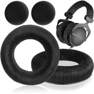 KAL-Dt990 Dt770 Coussinets De Rechange Compatibles Avec Casques Beyerdynamic Dt990 / Dt880 / Dt770 Pro (Noir) - Neuf