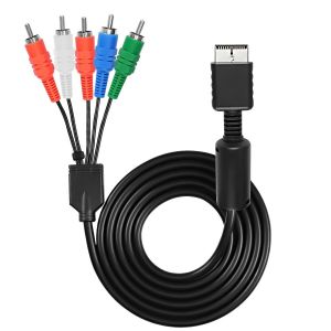 Composant Câble Av Pour Ps2 Ps3 Av Hdtv Câble Audio Vidéo Multi Out Câble Composant Pour Ps2 Ps3 Hdtv Edtv Câble ¿ 1,8 M - Neuf