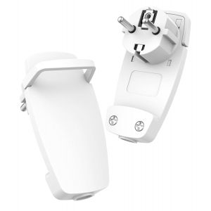 Prise Plate, Lot de 2 Prise 250V Fiche Schuko Plate, Fiches Coud&eacute;es, Fiche pour C&acirc;bles avec Section de C&acirc;ble 1,5 mm&sup2; - Neuf