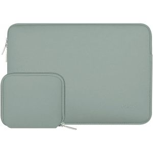 16 Pouces Ordinateur Portable Pochette,Housse Pc 15-15,6 Pouces,Compatible Avec Macbook Pro 16,Hp,Acer,Dell,Lenovo,Asus,Laptop Sleeve Néoprène Sac Avec Petite Pochette,Vert Antique[ZHUJ2751] - Neuf