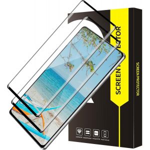 Kal-Lot De 2 Films De Protection D'écran En Verre Blindé Pour Samsung Galaxy Note 20 5g, Full Screen 9h, Verre De Protection Ultra Transparent, Note 20 5g, Ultra Fin 0,33 Mm, Durable Samsung Note 20 - Neuf