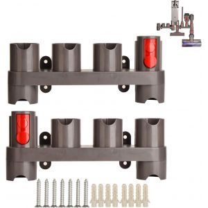 Support de fixation pour aspirateur Dyson V15, V7, V11, V8, V10 Absolue Animal Déclencher Motorhead, Grande Détecter, avec une vis d'extension, pour l'utiliser sur une station d'accueil ou un mur - Neuf