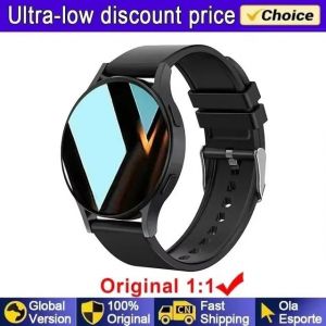 Smartwatch Femmes Montre 6 Surveillance De La Sant&eacute; Montre &Eacute;tanche Assistant Vocal Bluetooth Appel Montre Intelligente 2025 Nouveau.Black.Smart Watch - Neuf