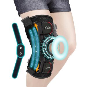 Xekal-Attelle Genou,Genouillere Arthrose Genou Avec Stabilisateurs Latéraux Amovibles,Genouillère Pour Soulagement De Douleur,Arthrite-Homme Et Femme - Neuf