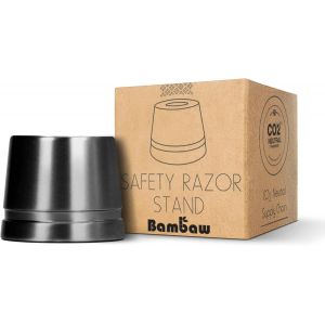 Support Rasoir Noir,Pas Compatible Avec Tous Les Rasoirs De S&eacute;curit&eacute;,Uniquement Ceux De La Marque,Socle Pour Rasoir En M&eacute;tal,Porte Rasoir De Suret&eacute;,Stand Pour Rasoir - Neuf