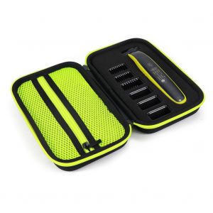 Rasoir étui de Rangement, Portable EVA Électrique Tondeuse Rasoir de Voyage housse de Protection Sac de Rangement pour Une Lame QP2530/2520 Dur Rasoir Cas - Neuf