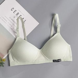 Fallsweet 1/2 Pi&egrave;ces Soutien-Gorge Push Up Sans Fil Sans Couture Pour Femmes Confort En Forme De V Rassemblement Bralette Pour Petits Seins Lingerie Ab Tasse.1pcs Green.Taille Unique - Neuf