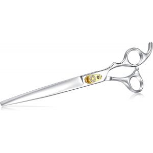 Ciseaux &Agrave; Poils 8 Pouces Pour Chiens Et Chats - Poign&eacute;e Ergonomique, 440c Acier Inoxydable - Neuf