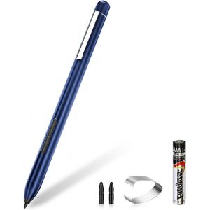 Stylet Mpp 1.51 Compatible Avec Ordinateurs Portables Spectre X360, Envy X360, Pavilion X360, Avec Sensibilit&eacute; &Agrave; La Pression 1024, Rejet De La Paume, Pile Aaaa Argent - Neuf