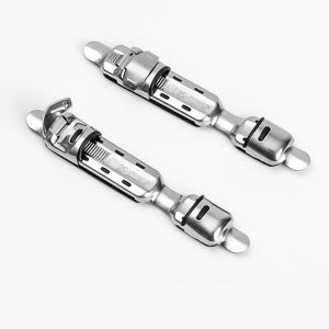Lbgwp60-2pièces Canne À Pêche En Métal Moulinet Siège Pont Pince En Acier Inoxydable Porte-Moulinet De Pêche Équipé Roue Moulinet Accessoires - Neuf