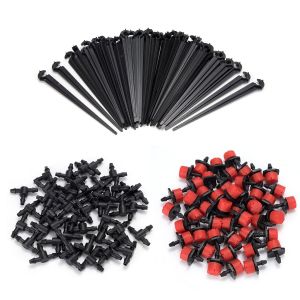 Goutteur Irrigation Réglable Système Dirrigation Goutte Tête de Gicleurs d'irrigation 8 Hole pour la Pelouse Le Jardin l'arrosage des Jardins 150 Piezas - Neuf