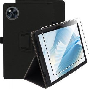 Coque pour Tablette pour Tablette Doogee U11/ U11 Pro (11 inch Mod&egrave;le 2025), Fin &Eacute;tui avec Verre Tremp&eacute; avec Fonction Support pour Doogee U11, Noir - Neuf