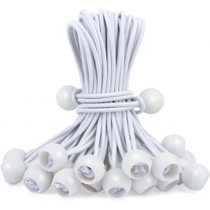 CHECARZHN--NO1-30 Pièces Tendeur Elastique, 15Cm Elastique Pour Bache, Tendeurs De Bâche Avec Boule Pour Pavillon, Bâche, Camping, Tente - Neuf