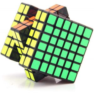 Nouveau produit,6x6 Speed Cube 6 By 6 Big Speed Cube 6x6x6 Cube Puzzle Jeu Jouet Noir - Neuf
