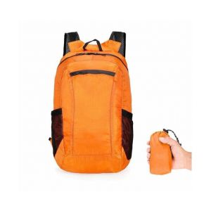 Sac à dos de randonnée léger et résistant à l'eau de 16 L - Sac à dos compact orange pour les voyages, le camping et les aventures en plein air - Neuf