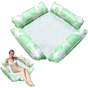 Cap-Matelas Gonflable Pour Piscine, Jouet Aquatique 4 En 1, Hamac À Eau, Fauteuil De Natation Pour Piscine, Jouet De Piscine, Pour Plage, Piscine Et Lac - Neuf