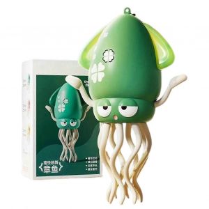 Jouet pieuvre dansante magique, jouet pieuvre électrique à évitement automatique, jouet rampant pour bébé pieuvre pour enfants-Vert - Neuf