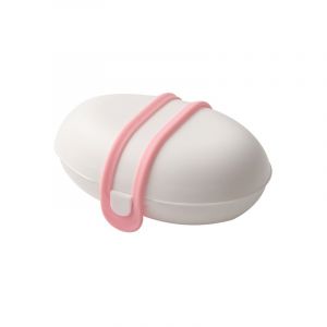 Voyage Savon, Étanche Savon Récipient avec Bracelet en Silicone et de la Ramie Savon Sac pour la salle de Bains - Neuf