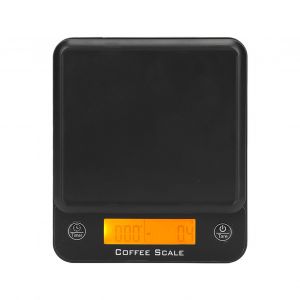HJLIAN Balance a cafe electronique de cuisine avec ecran LCD et minuterie automatique pour la cuisson des aliments (0,1 g a 3 kg) - Neuf