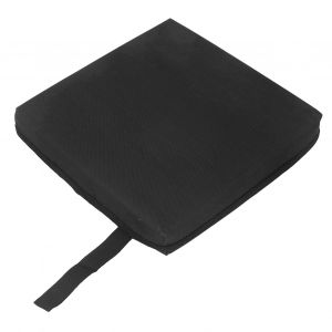 Coussin De Siege D'exterieur Multifonction En Tissu Oxford, Monocouche, Eponge, Pour Dossier De Chaise De Stade, Noir - Neuf