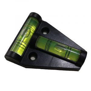 Lot de 3 niveaux à bulle en T, noir et vert, lot de 2, mini niveau à bulle pour camping-cars ou caravanes, niveau à bulle incassable pour meubles et appareils photo - Neuf