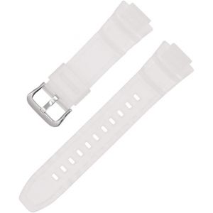 Kal-Bracelet Compatible Avec Casio Mcw-100h/110h/W-S220/Hdd-S100 Wv-200/Ae-2000/2100 Resin Strap 16mm Watch Accessories Silicone Strap - Neuf