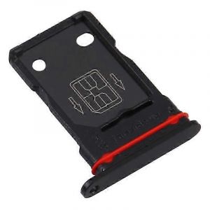 Pour Oneplus 9 Pro 5g Oem Sim Card Tray Holder Pièce De Rechange (Sans Logo)-Noir - Neuf
