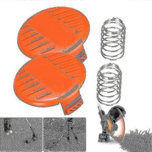 2pcs capuchon de couverture de bobine pour Black & Decker Gh400 Glc120 St5530 Pack d'outils de débroussailleuse -j - Neuf