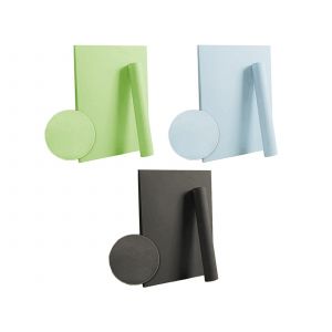 Papier peint autocollant uni, 3 rouleaux, bleu, gris, vert, 100 x 60 cm - Neuf