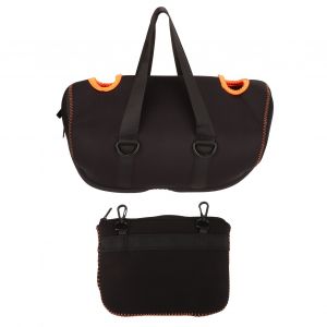 etui de protection pour haut-parleur Bluetooth, portable, etanche, souple, sans fil, avec poche zippee - Neuf