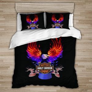 Housse De Couette 200x200 Parure De Lit Queen Size 2 Personnes Avec Housse De Couette Tendance Graffiti Hip Hop En Microfibre Avec 2 Taies D'oreiller - Neuf