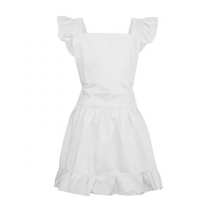 Tablier De Femme De Chambre Vintage, Tablier De Cuisine Blanc, Tablier De Cuisine, De Pâtisserie, De Nettoyage, De Serveuse - Neuf